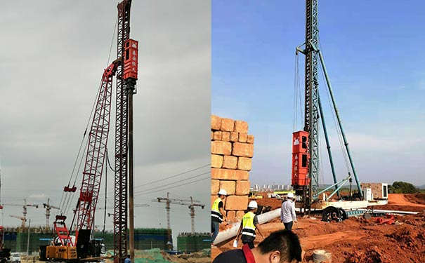 挖机打桩机的原理 产品特性 挖机液压打桩机的几点操作规范 