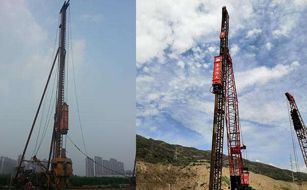 打桩机液压锤视频 技术性公司 振动锤打桩机 自主知识产权