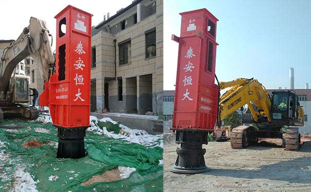 挖掘机使用的振动夯,平板液压振动夯