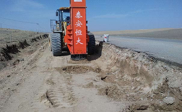 威海高速液压夯实机