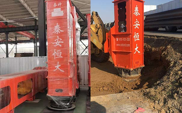 铲车高速液压夯实机