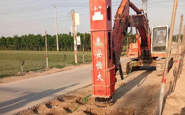 挖掘机平板振动夯,液压冲击打桩锤