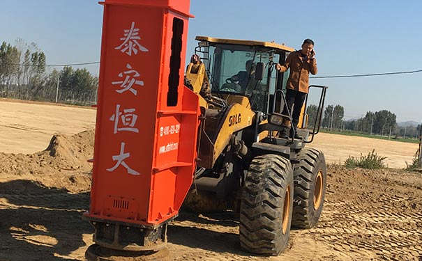 bsp高速液压夯实机