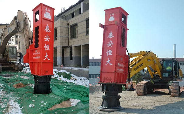 挖掘机平板振动夯,液压冲击打桩锤