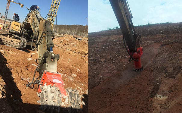 液压岩土铣挖机