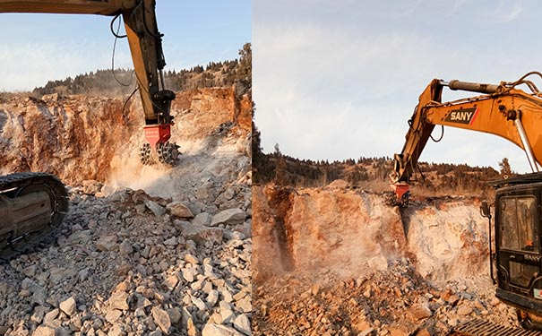 挖掘机铣挖头-挖掘机改装液压铣挖头