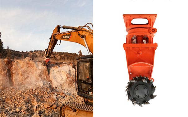 挖机铣挖机 挖机铣挖头你了解吗