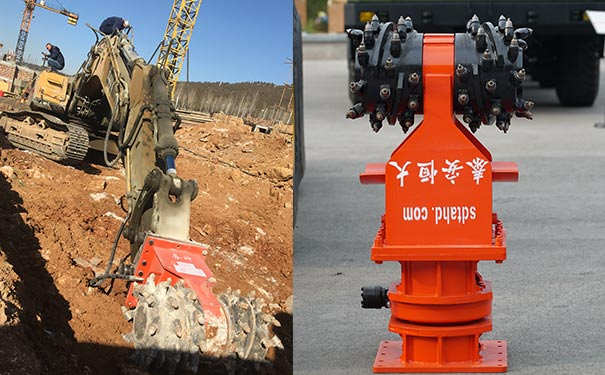 挖掘机铣挖头-挖掘机改装液压铣挖头