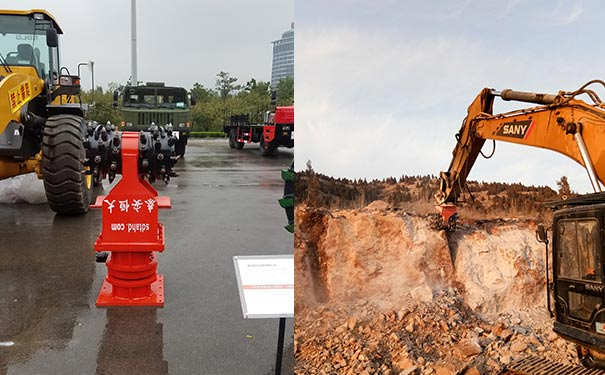 挖掘机液压铣挖机-RW液压岩土铣挖机